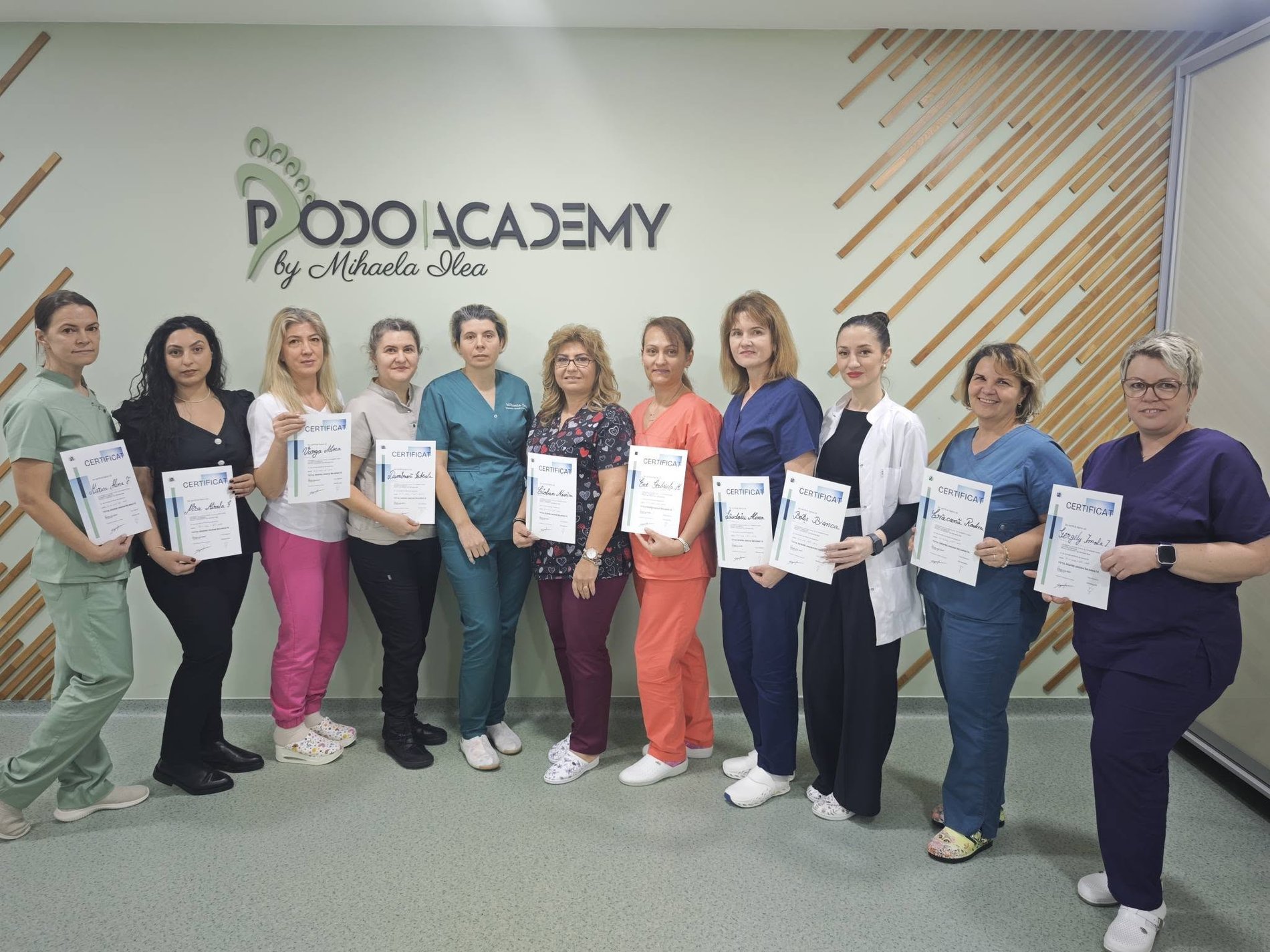 Certificare tehnici Podofix