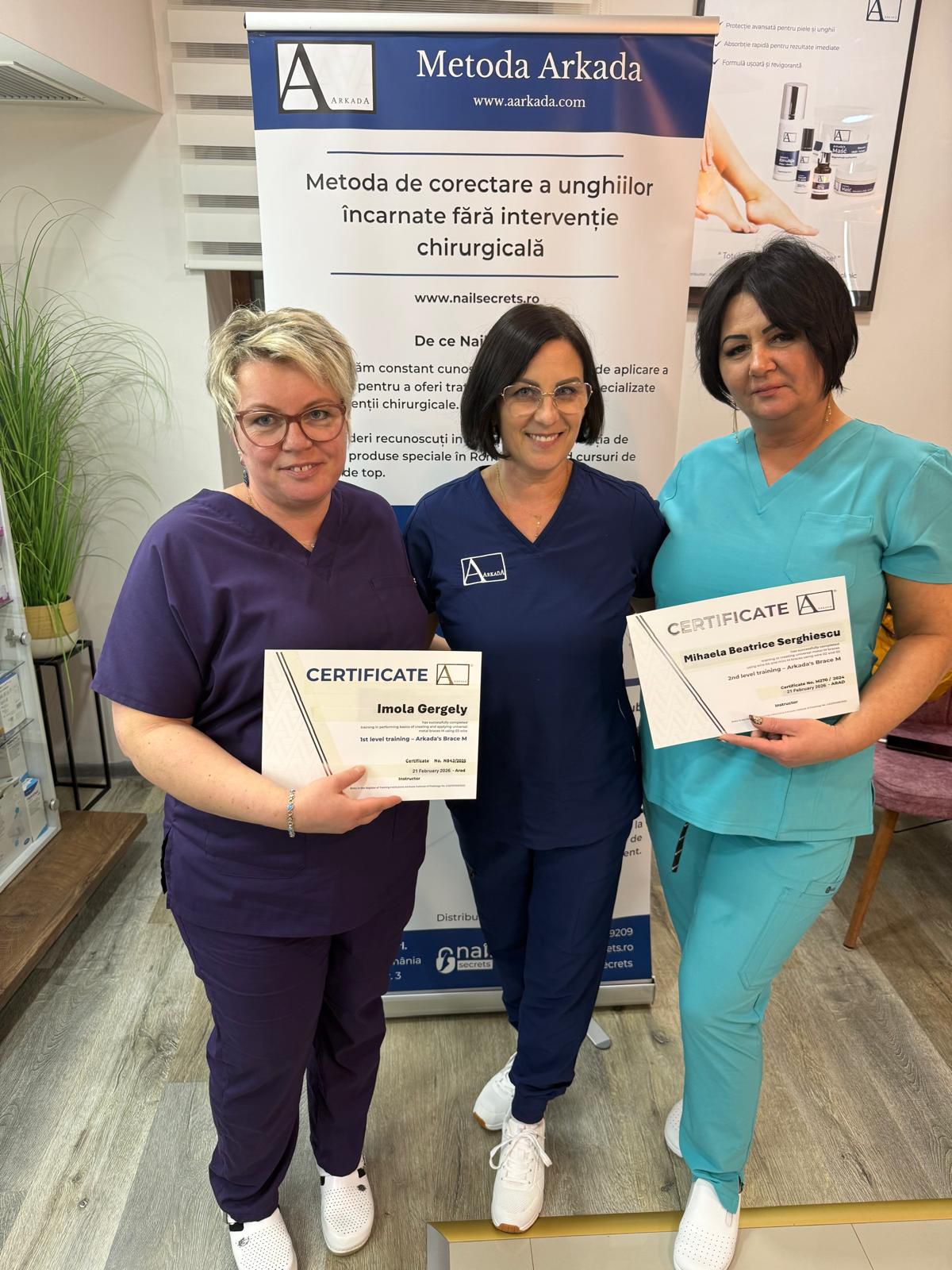 Acreditare profesională – pedichiură medicală